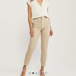 High Rise Abercrombie Chino Pant 24S